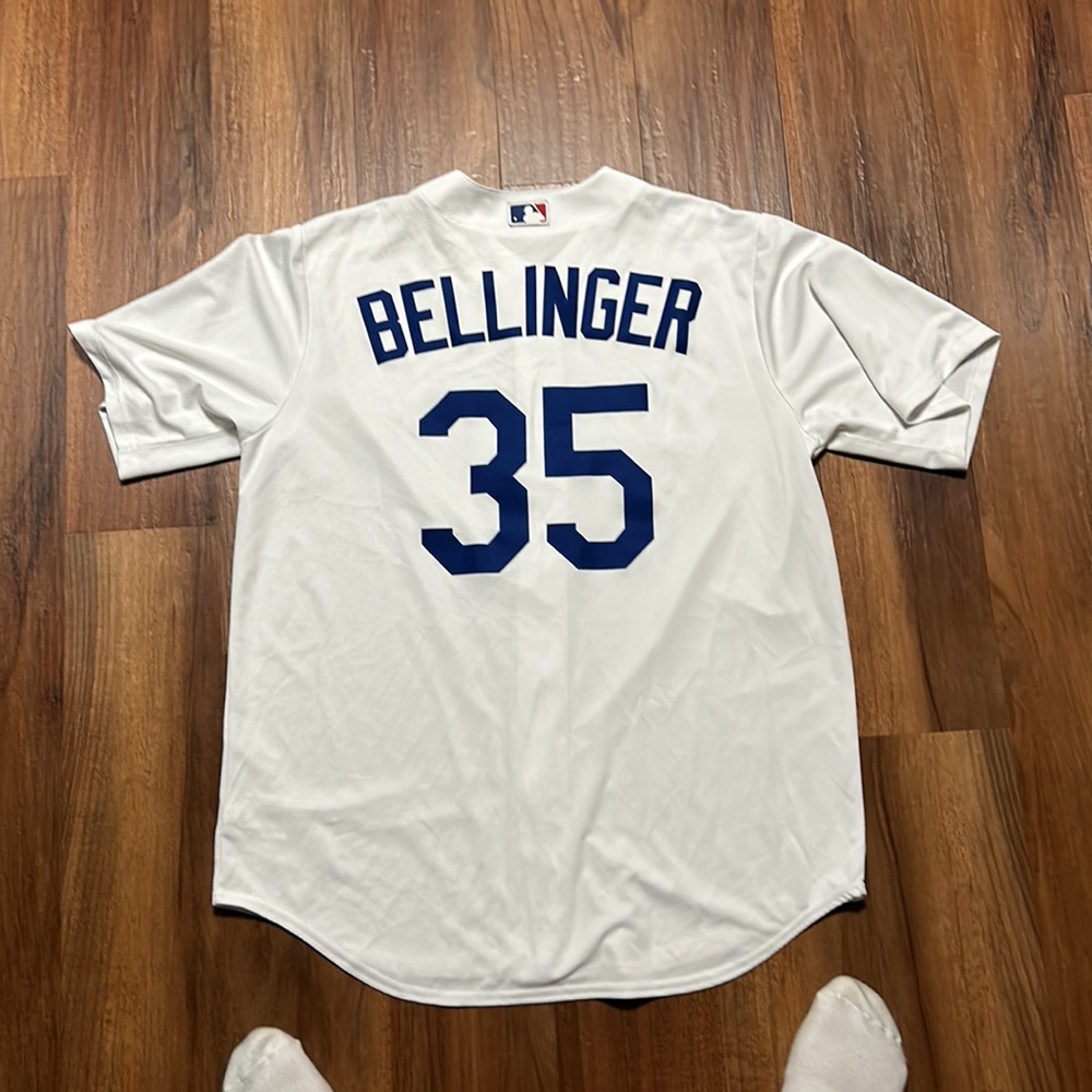 Los Angeles Dodgers Cody Bellinger Nike White Home Replica Jersey